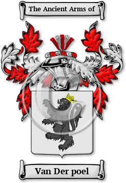 Van Der poel Family Crest Download (jpg) Legacy Series - 150 DPI